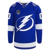 Tampa Bay Lightning tröja Adidas Stanley Cup 2022 Blå Authentic - NHL Tröjor Herr